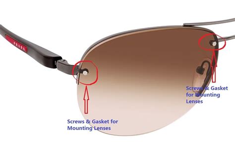 how to replace lenses for prada sunglasses|prada sunglasses spares.